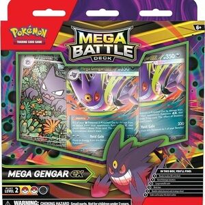 Pokemon Mega‎ Gengar EX Battle Deck SEALED BRAND NEW